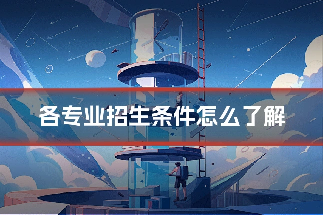 各专业招生条件怎么了解