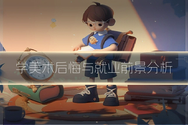 学美术后悔与就业前景分析