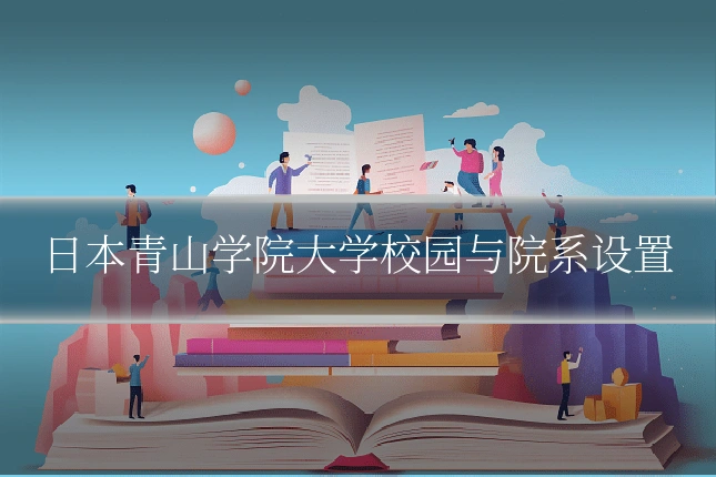 日本青山学院大学校园与院系设置