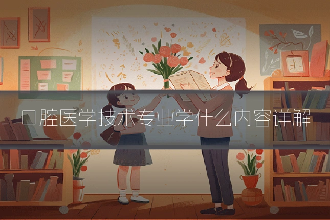 口腔医学技术专业学什么内容详解