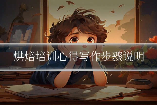 烘焙培训心得写作步骤说明