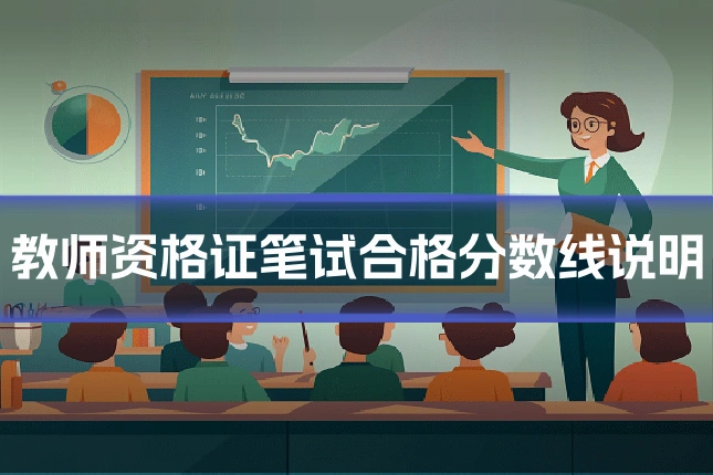 教师资格证笔试合格分数线说明