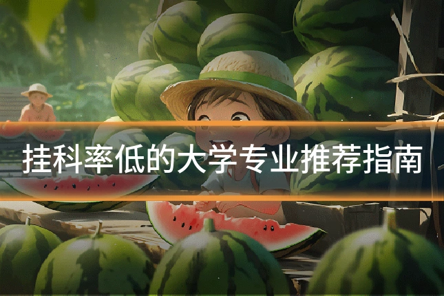挂科率低的大学专业推荐指南