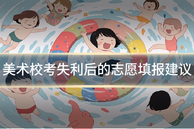 美术校考失利后的志愿填报建议