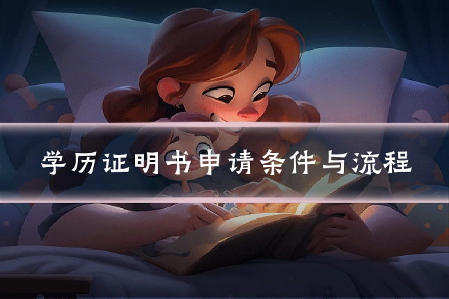 学历证明书申请条件与流程
