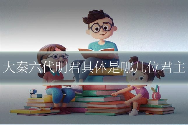 大秦六代明君具体是哪几位君主