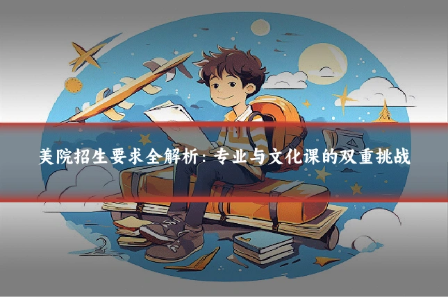 美院招生要求全解析：专业与文化课的双重挑战