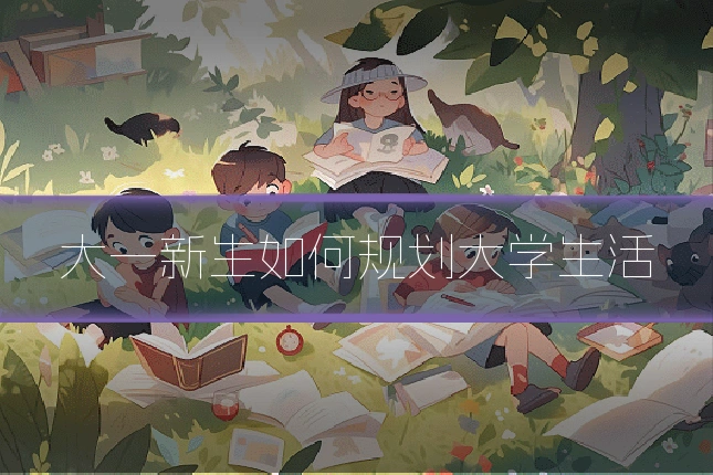 大一新生如何规划大学生活