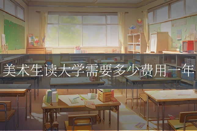 美术生读大学需要多少费用一年