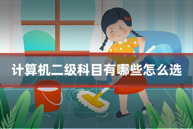 计算机二级科目有哪些怎么选