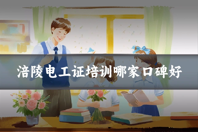涪陵电工证培训哪家口碑好
