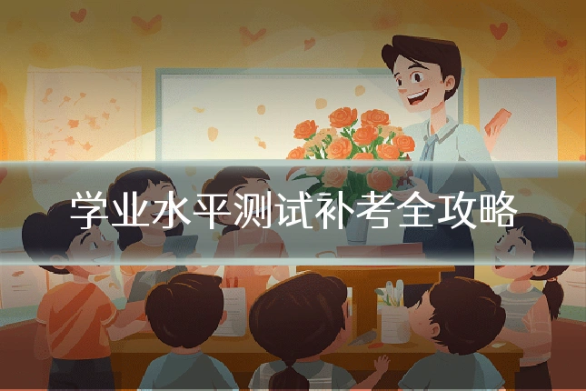 学业水平测试补考全攻略