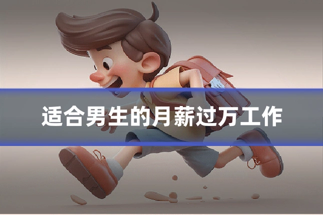 适合男生的月薪过万工作