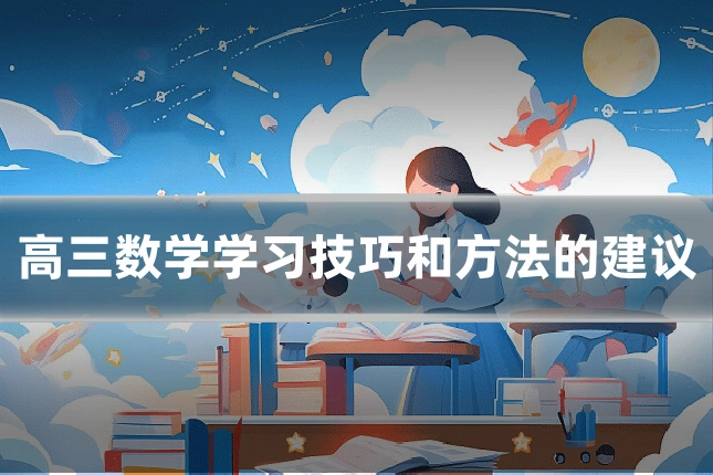高三数学学习技巧和方法的建议