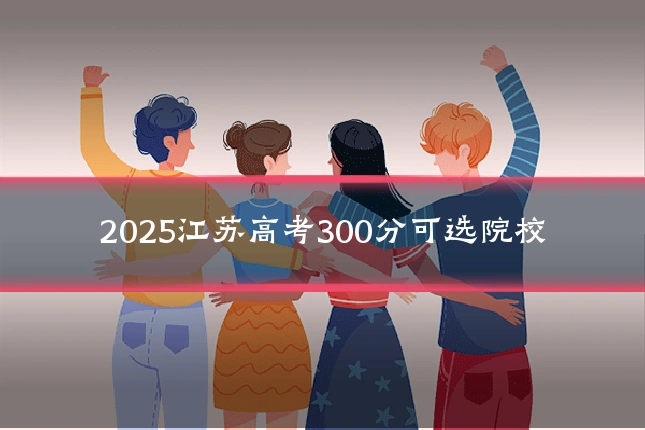 2025江苏高考300分可选院校