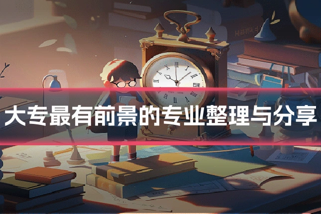 大专最有前景的专业整理与分享