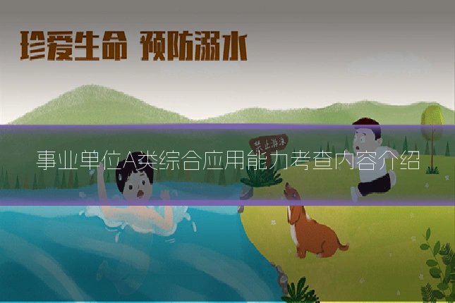 事业单位A类综合应用能力考查内容介绍