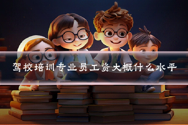 驾校培训专业员工资大概什么水平