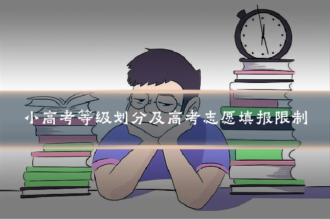 小高考等级划分及高考志愿填报限制