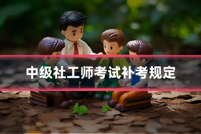 中级社工师考试补考规定