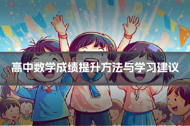 高中数学成绩提升方法与学习建议
