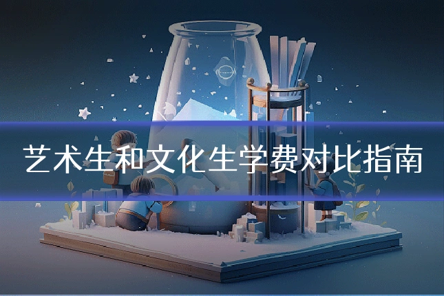 艺术生和文化生学费对比指南
