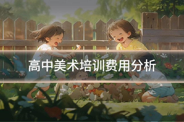 高中美术培训费用分析
