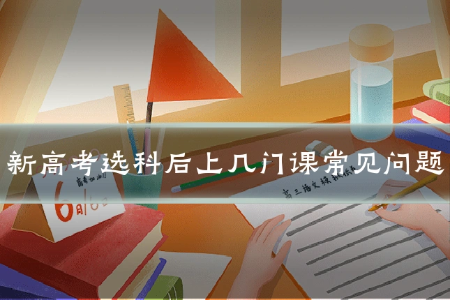 新高考选科后上几门课常见问题