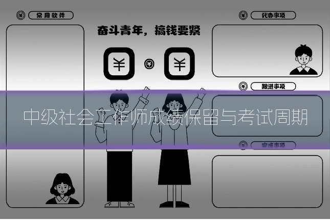 中级社会工作师成绩保留与考试周期