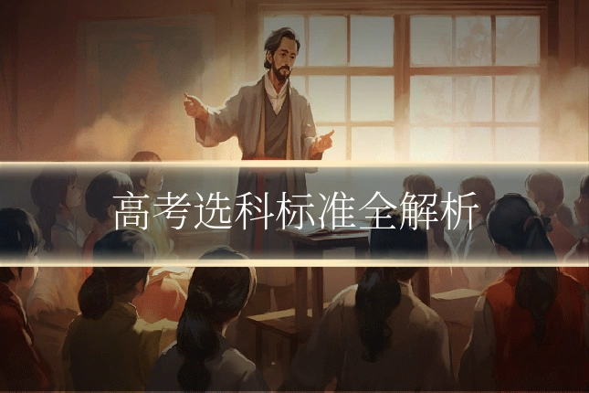 高考选科标准全解析