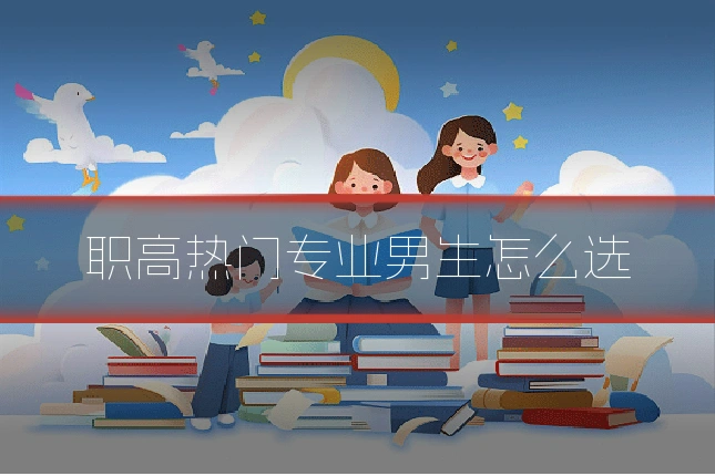职高热门专业男生怎么选