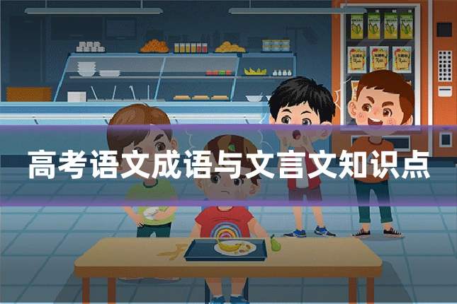 高考语文成语与文言文知识点