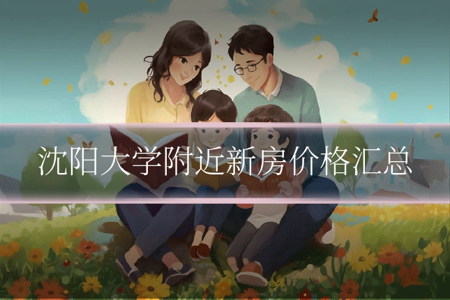 沈阳大学附近新房价格汇总