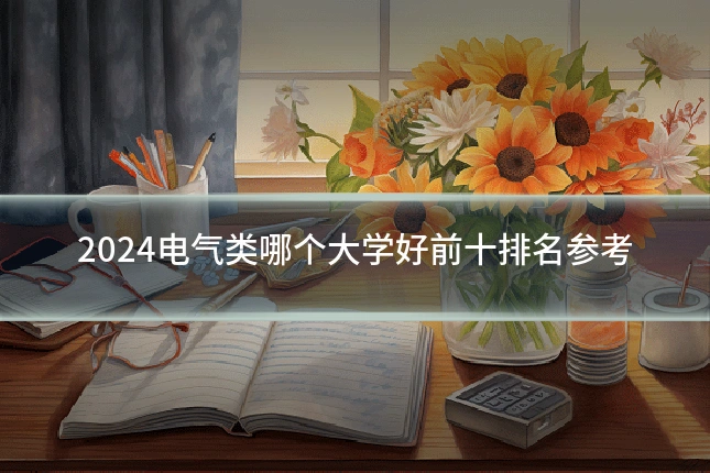 2024电气类哪个大学好前十排名参考