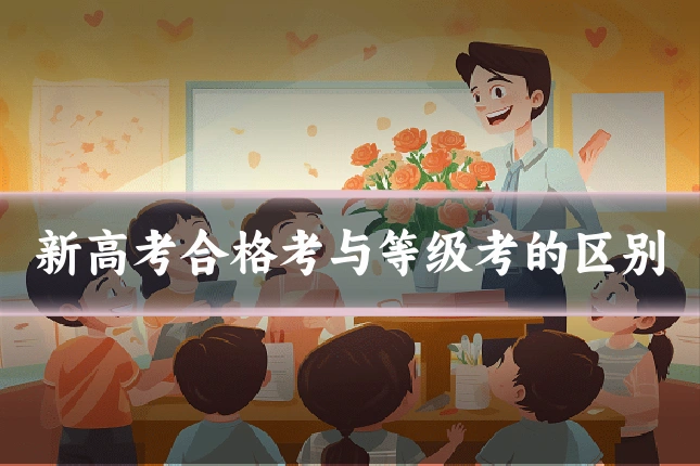 新高考合格考与等级考的区别