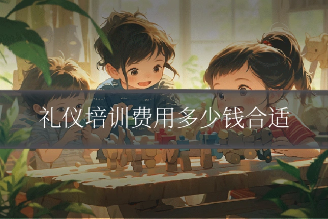 礼仪培训费用多少钱合适