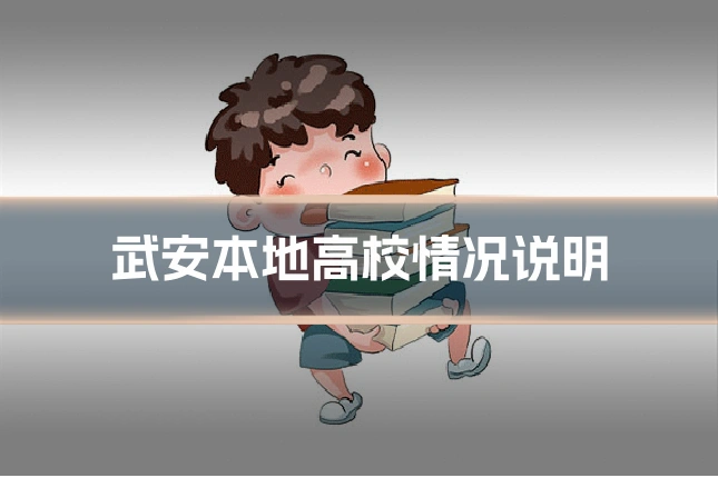 武安本地高校情况说明