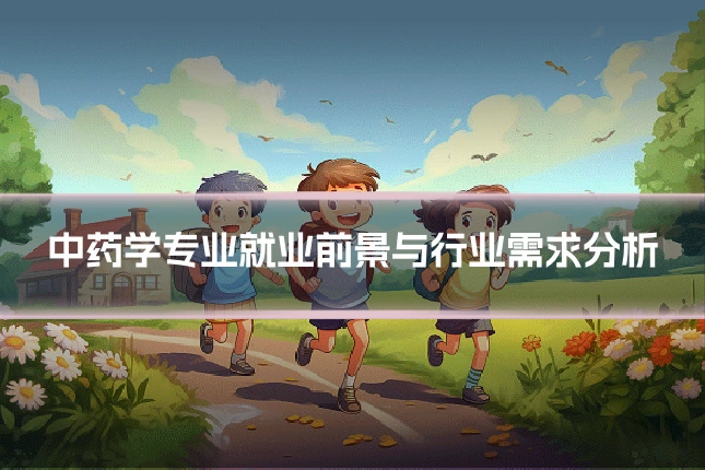 中药学专业就业前景与行业需求分析