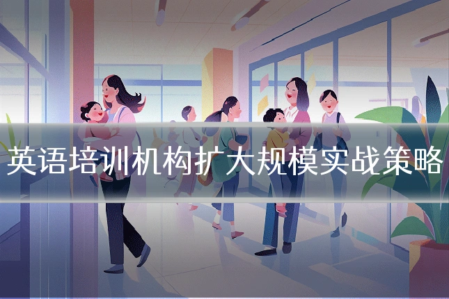 英语培训机构扩大规模实战策略