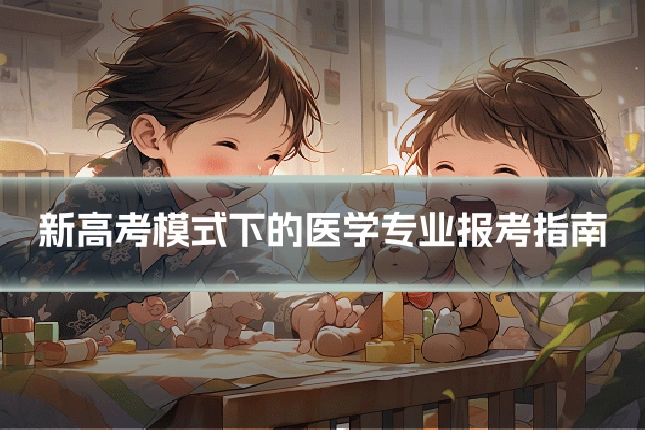 新高考模式下的医学专业报考指南