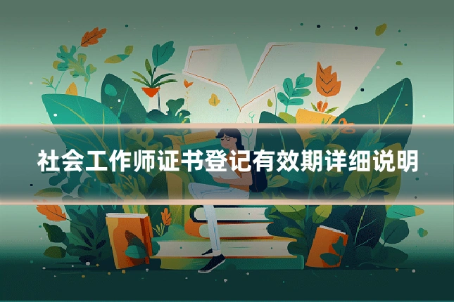 社会工作师证书登记有效期详细说明