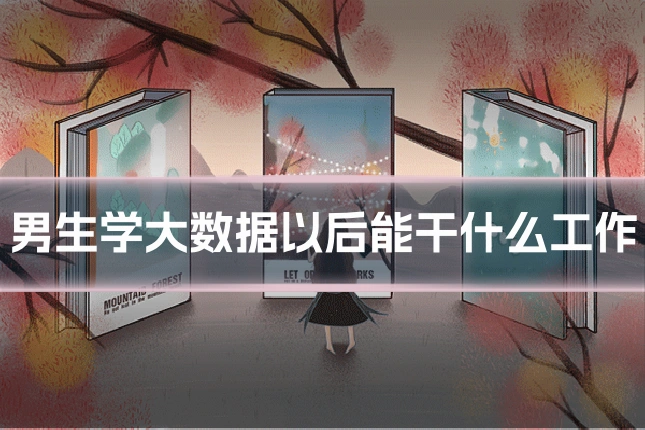 男生学大数据以后能干什么工作