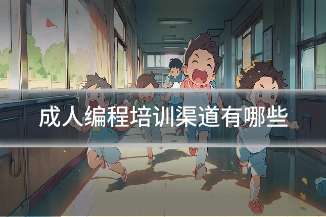 成人编程培训渠道有哪些