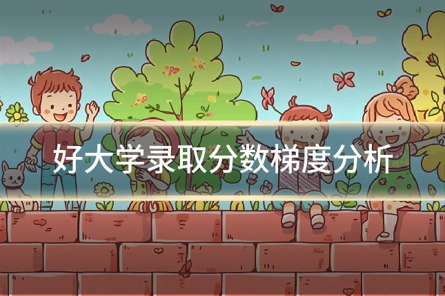 好大学录取分数梯度分析