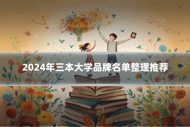 2024年三本大学品牌名单整理推荐