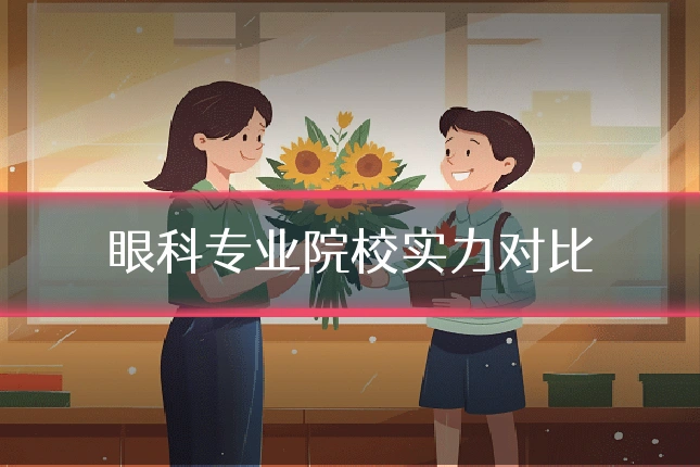 眼科专业院校实力对比