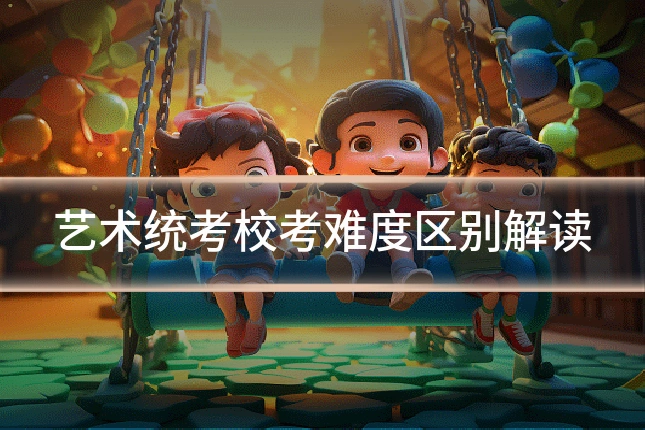 艺术统考校考难度区别解读