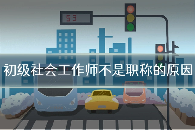 初级社会工作师不是职称的原因