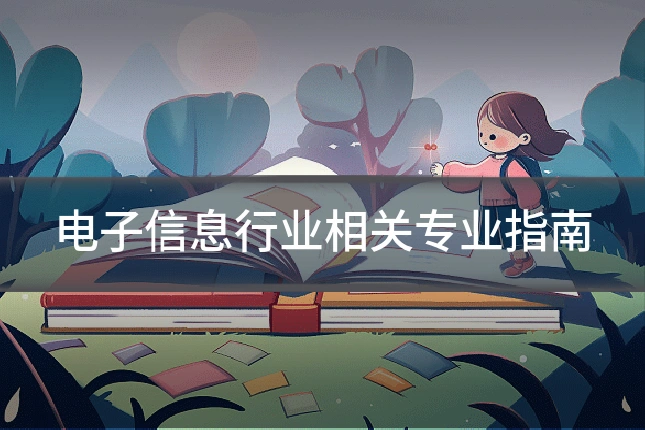 电子信息行业相关专业指南