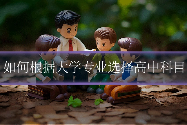 如何根据大学专业选择高中科目